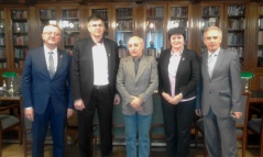 10 November 2015 The members of the PFG with Armenia and the Honorary Consul of the Republic of Serbia in Armenia 